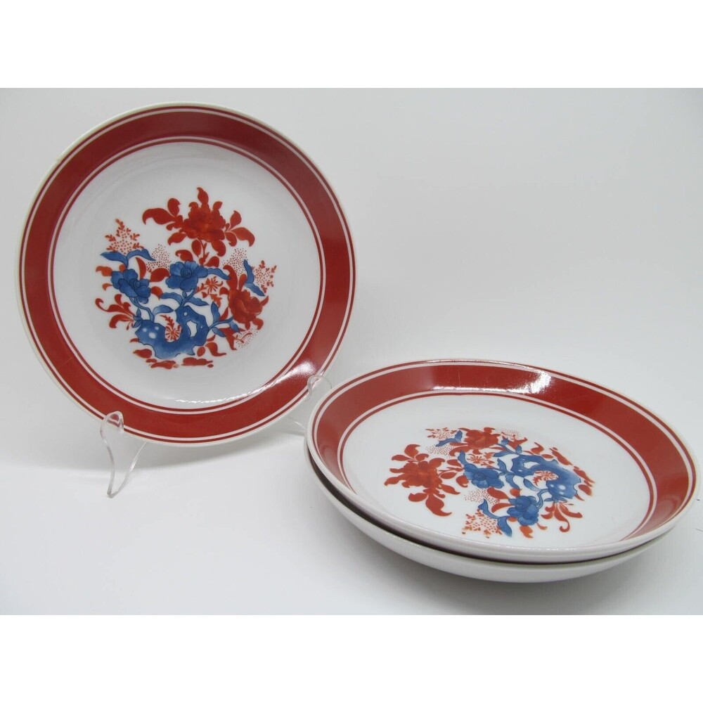 Seymour Mann "Nara" 7 3/4" Coupe Cereal Soup Bowls Set Of 3 Bowls